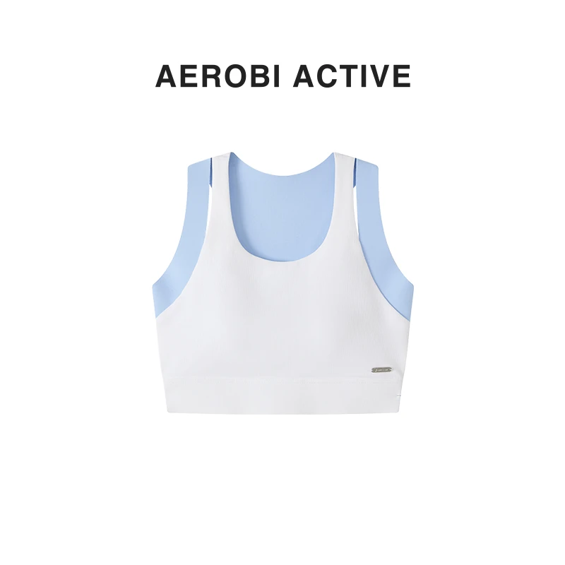 AEROBI ACTIVE收副乳运动内衣高强度防震聚拢跑步瑜伽背心2351