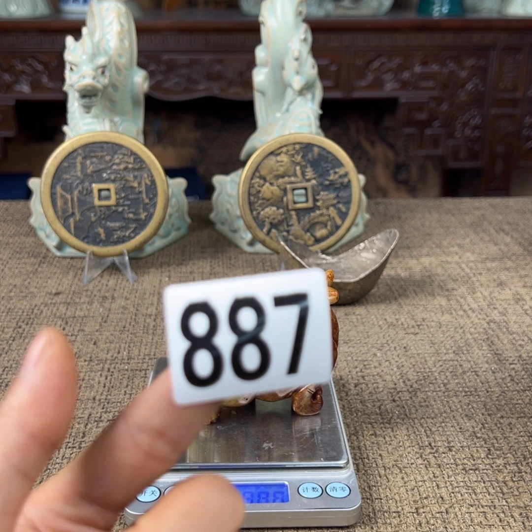 Lao窑瓷直播间开门货陶瓷艺术品正能量