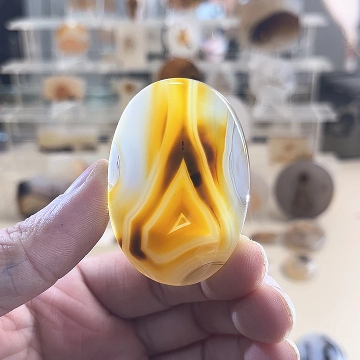 玛瑙/玉髓未镶嵌吊坠(不含链)