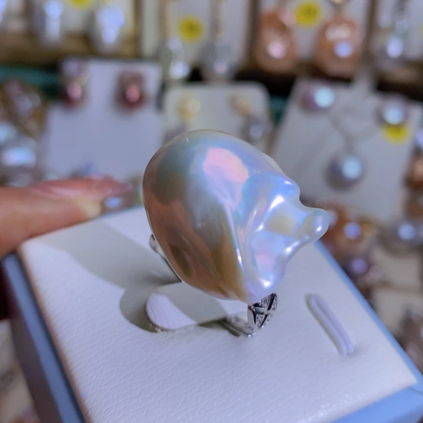 【闪购商品】淡水珍珠天然淡水珍珠合金