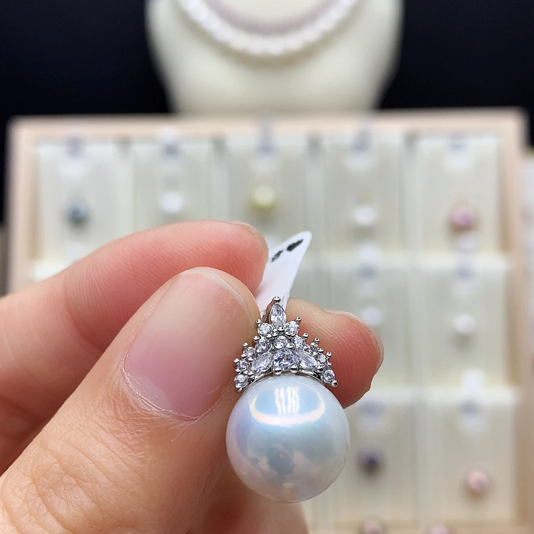 淡水珍珠颈饰合金