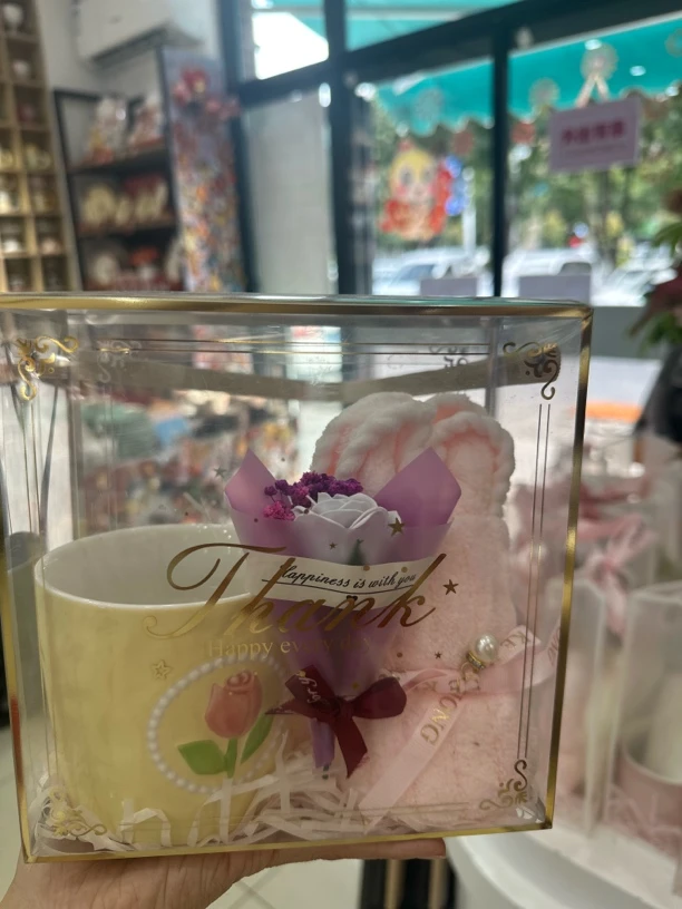 陶瓷杯毛巾礼盒实用教师节礼物送女老师