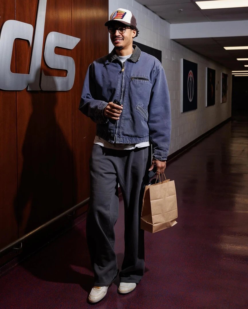 咔咔J97美式夹棉夹克百搭复古夹克重磅休闲男外套工装水洗厚夹克