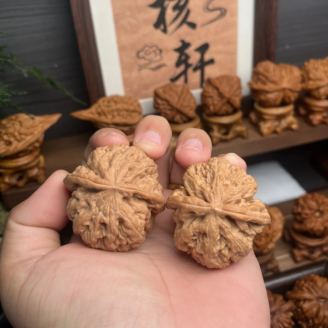 A02号45mm大粗筋全品，文玩核桃把件，一物一图