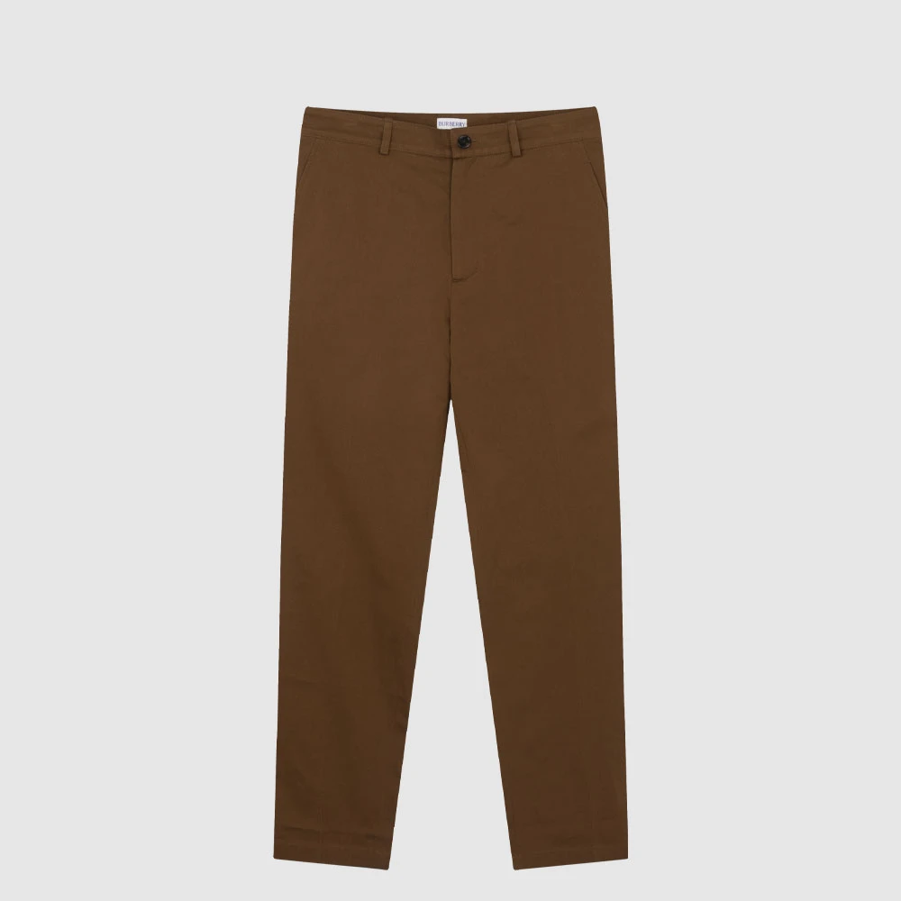 BURBERRY博柏利新品日常百搭拉链款男士直筒长裤休闲裤8099239