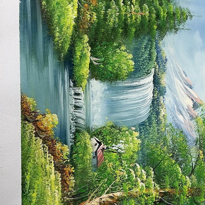 油画恭喜嘻嘻仔仔细细