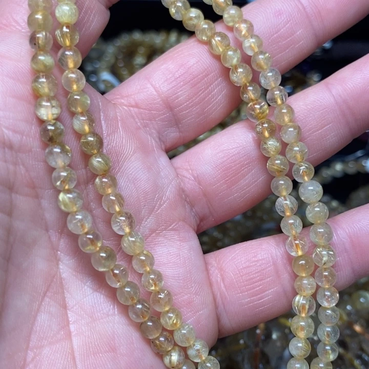 发晶未镶嵌手链天然发晶