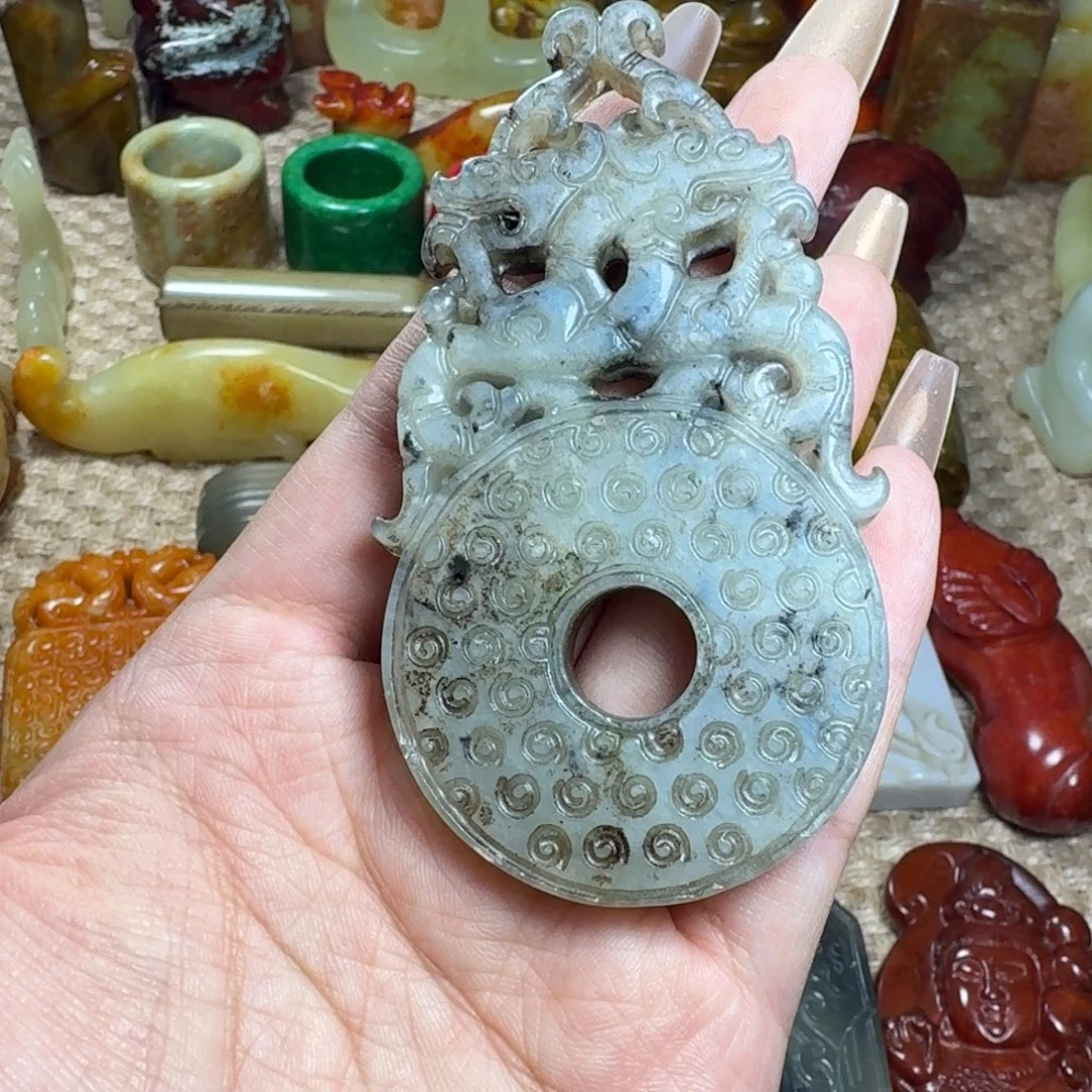 吊坠白玉菩提挂件