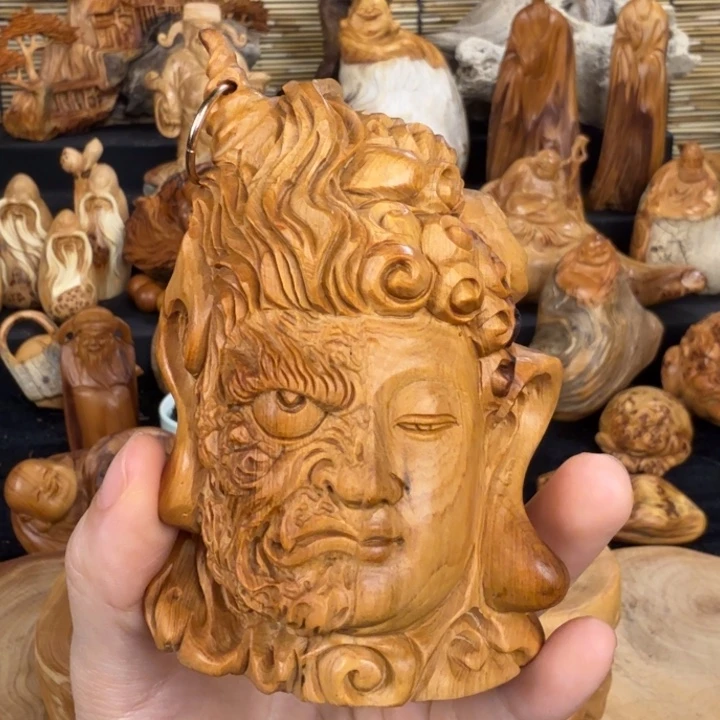 柏木（崖柏）手把件