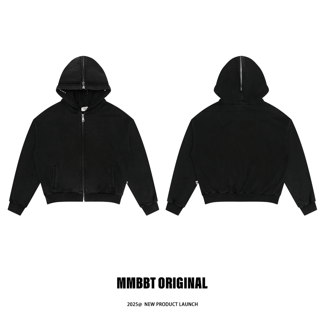 MMBBT【镂空蕾丝连帽外套】加厚重磅