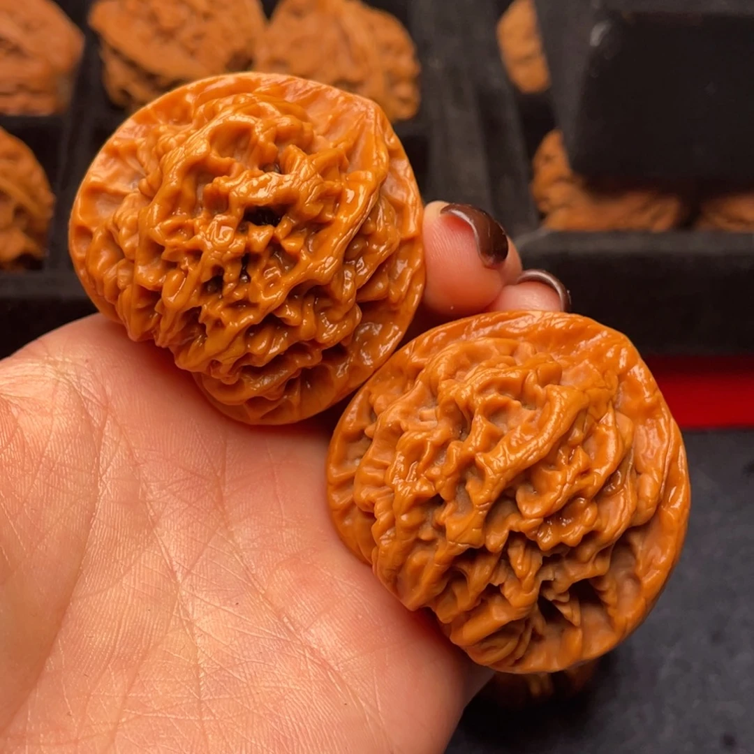 吊坠文玩核桃秦岭核桃38