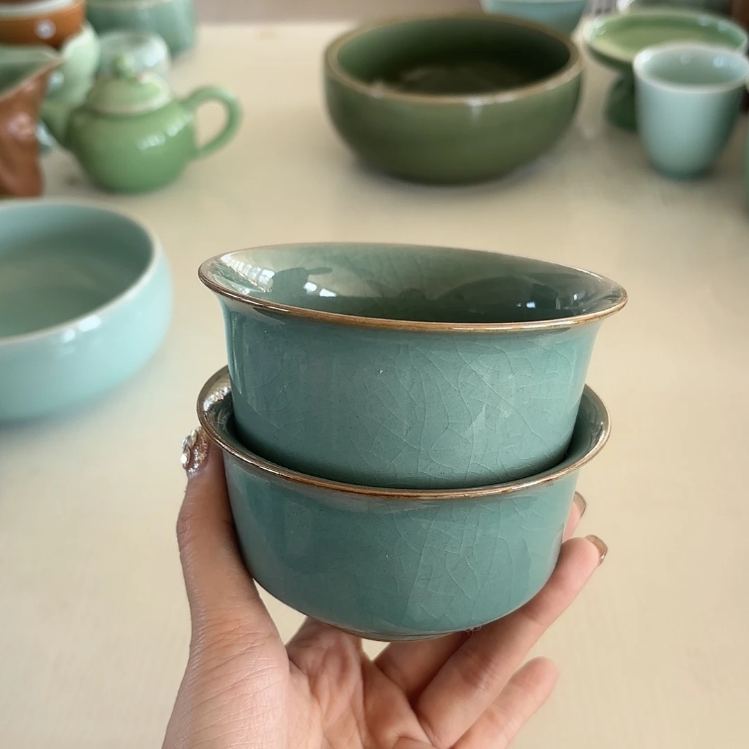 小米茶器龙泉云间青瓷
