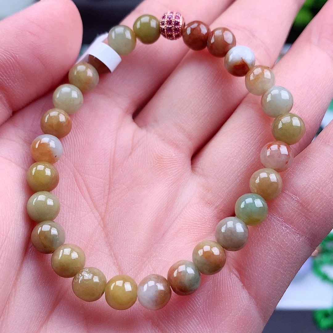 未镶嵌手链翡翠手串