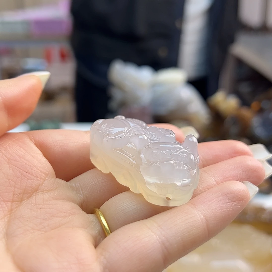 玛瑙/玉髓未镶嵌吊坠(不含链)