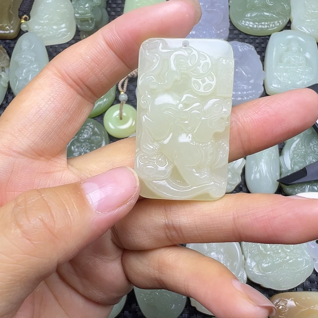 和田玉未镶嵌项圈