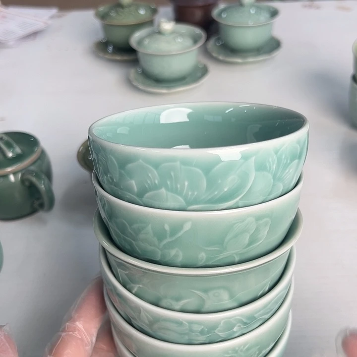 小米茶器龙泉青瓷