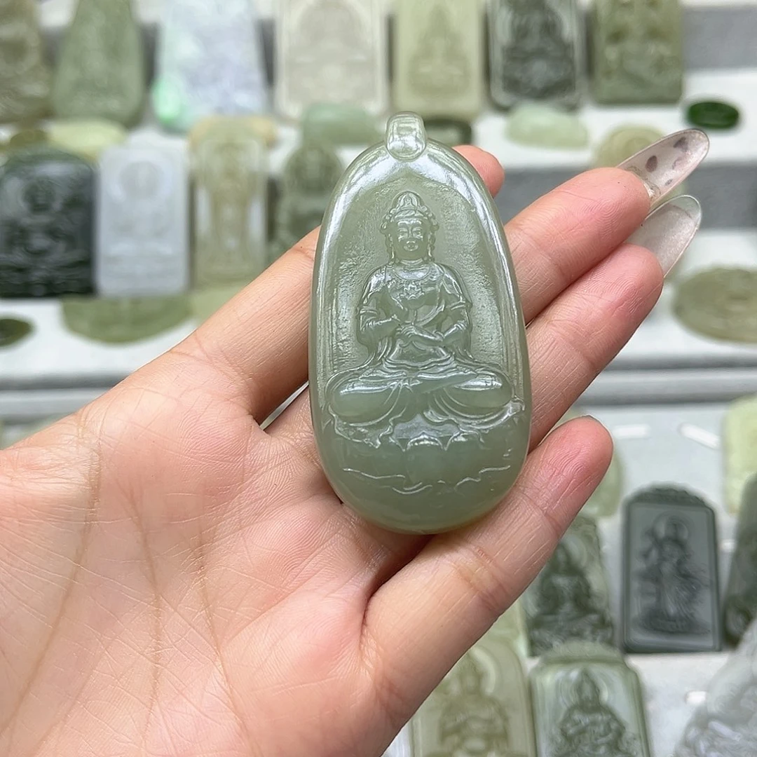 和田玉颈饰未镶嵌超***