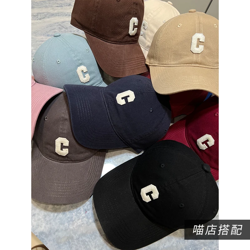 定制大头围棒球帽60-65字母鸭舌帽软顶轻薄透气立体有型显脸小