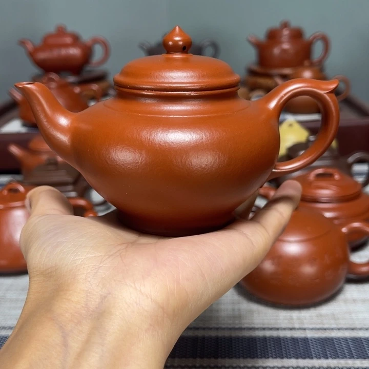 欢***仔紫砂茶壶全手工笑樱180cc