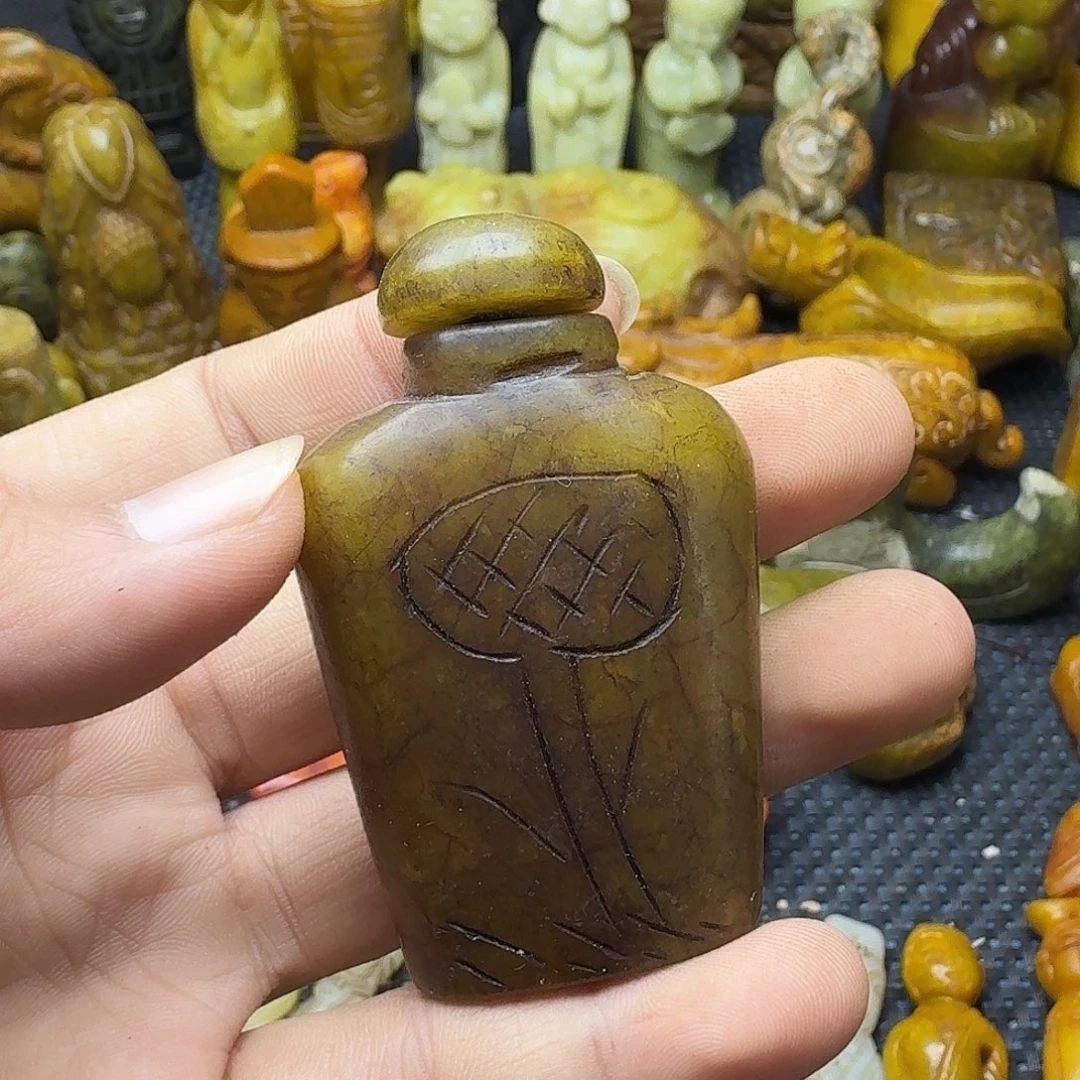 白玉菩提吊坠。。。