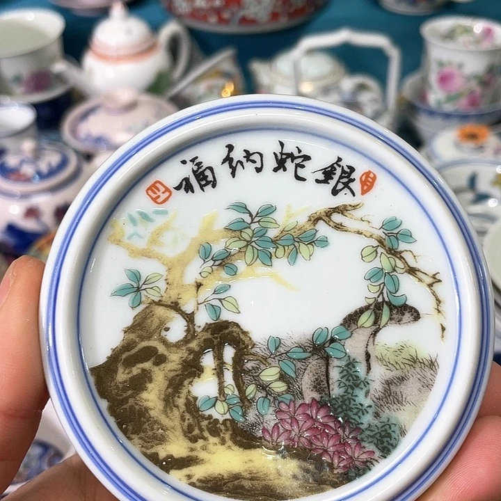 景德镇陶瓷主人杯234445