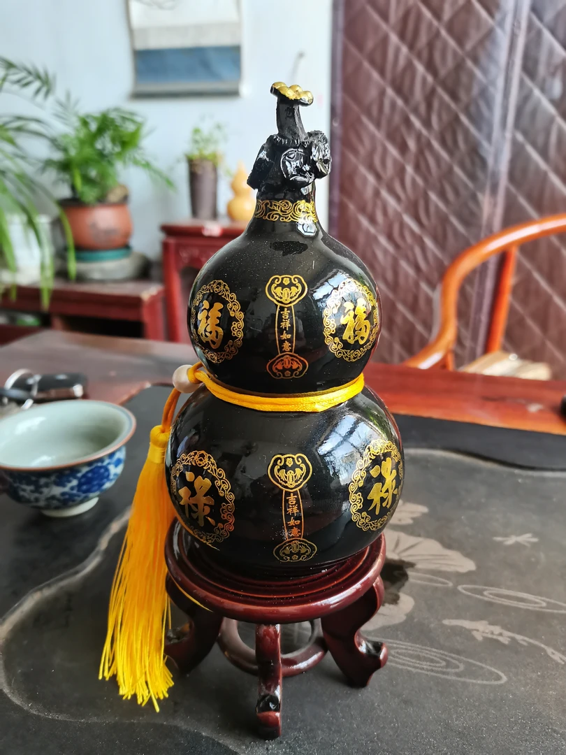 葫芦摆件高档礼品客厅玄关家居装饰工艺品