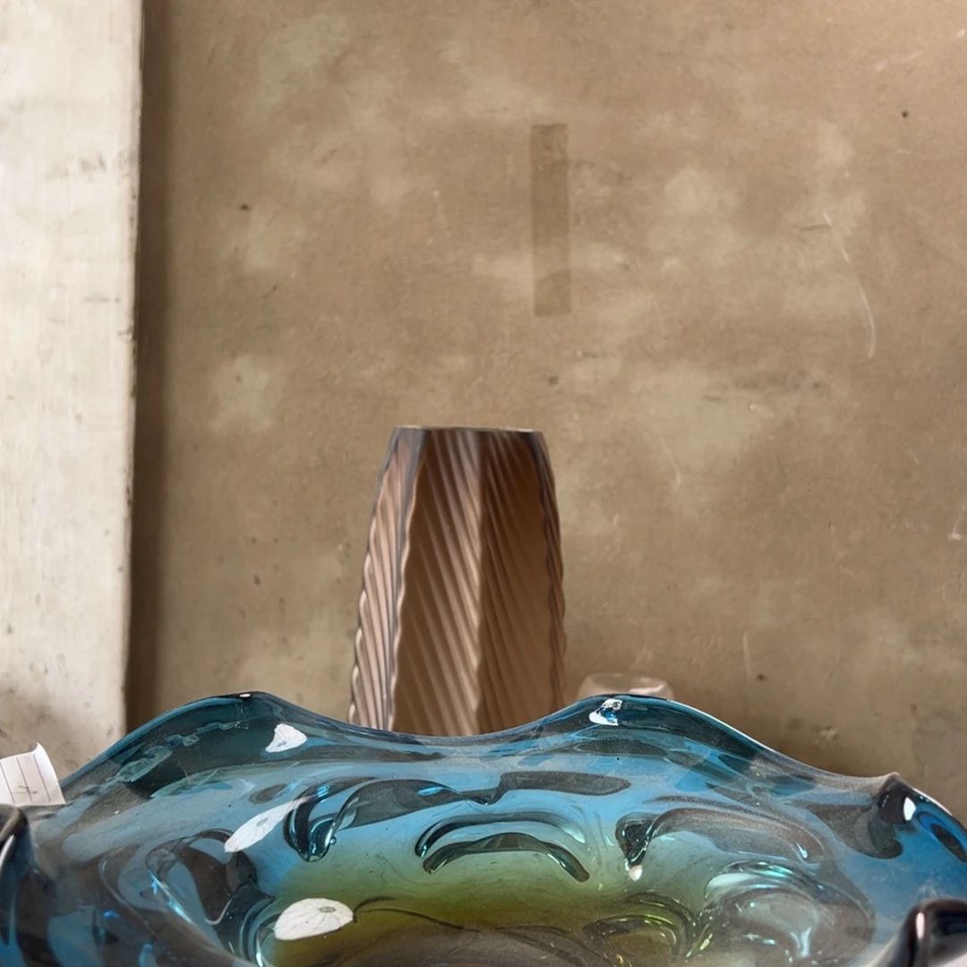 弘扬琉璃花器微瑕高度弘扬琉璃花器微瑕长29