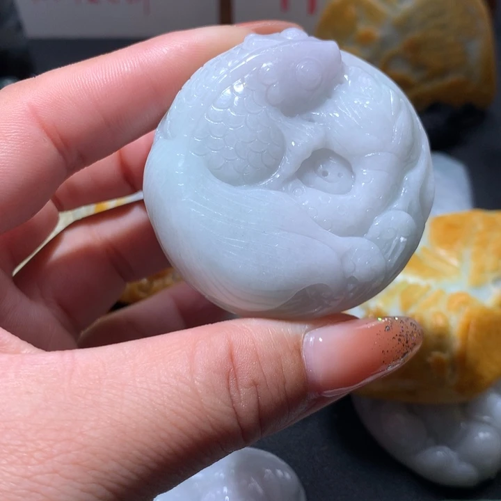 翡翠未镶嵌颈饰保真天然A货翡翠