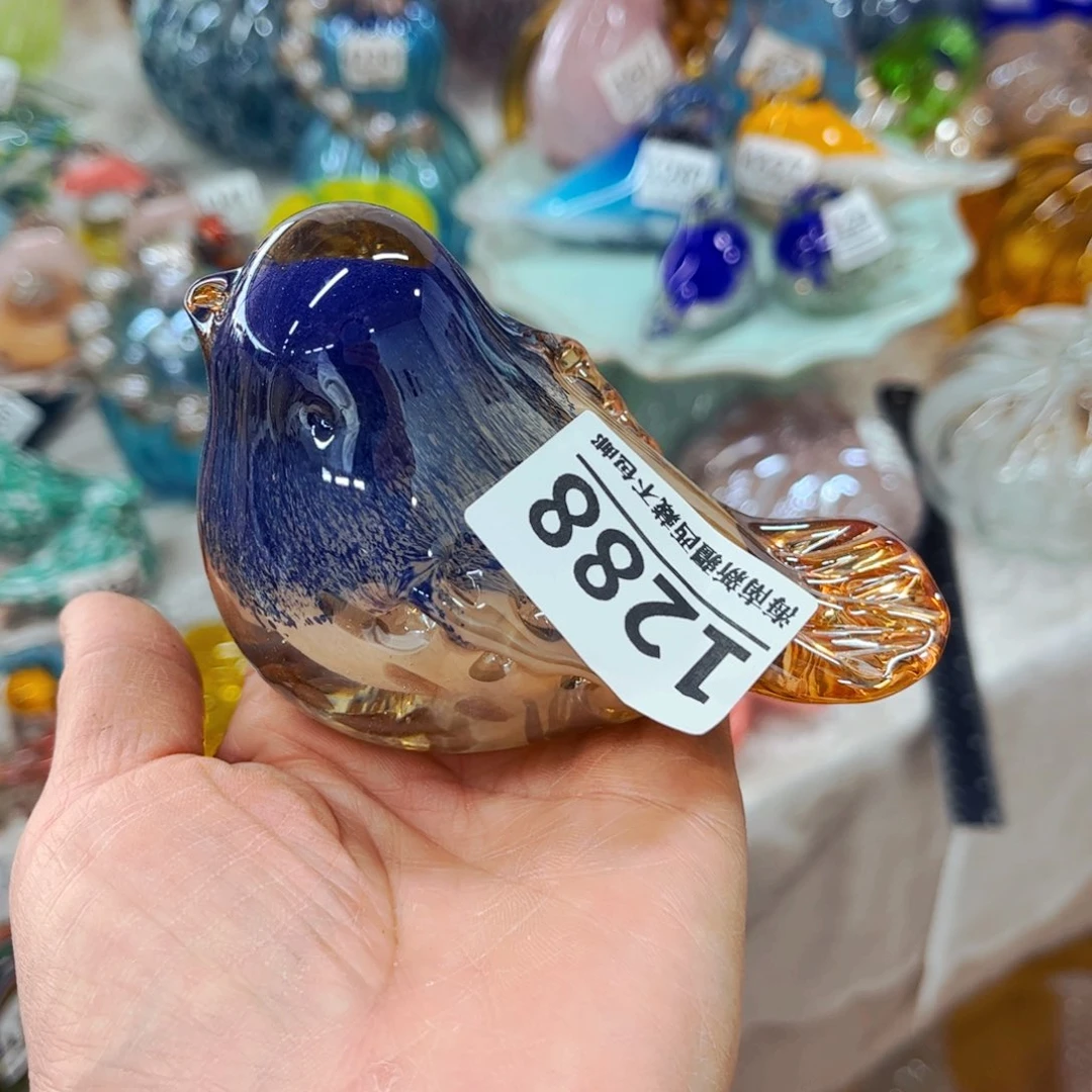 1288 ，家悦琉璃花瓶摆件