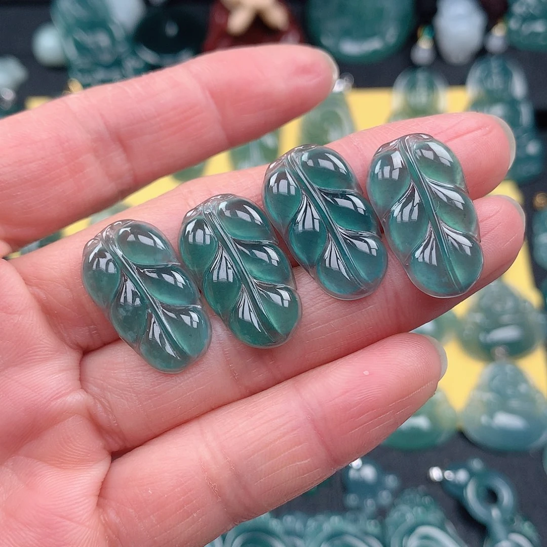 翡翠颈饰未镶嵌玉***成吊坠多样性发货