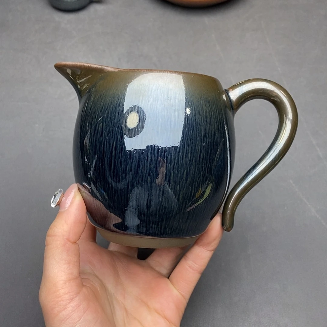 茶盏小敏建盏原矿铁胎