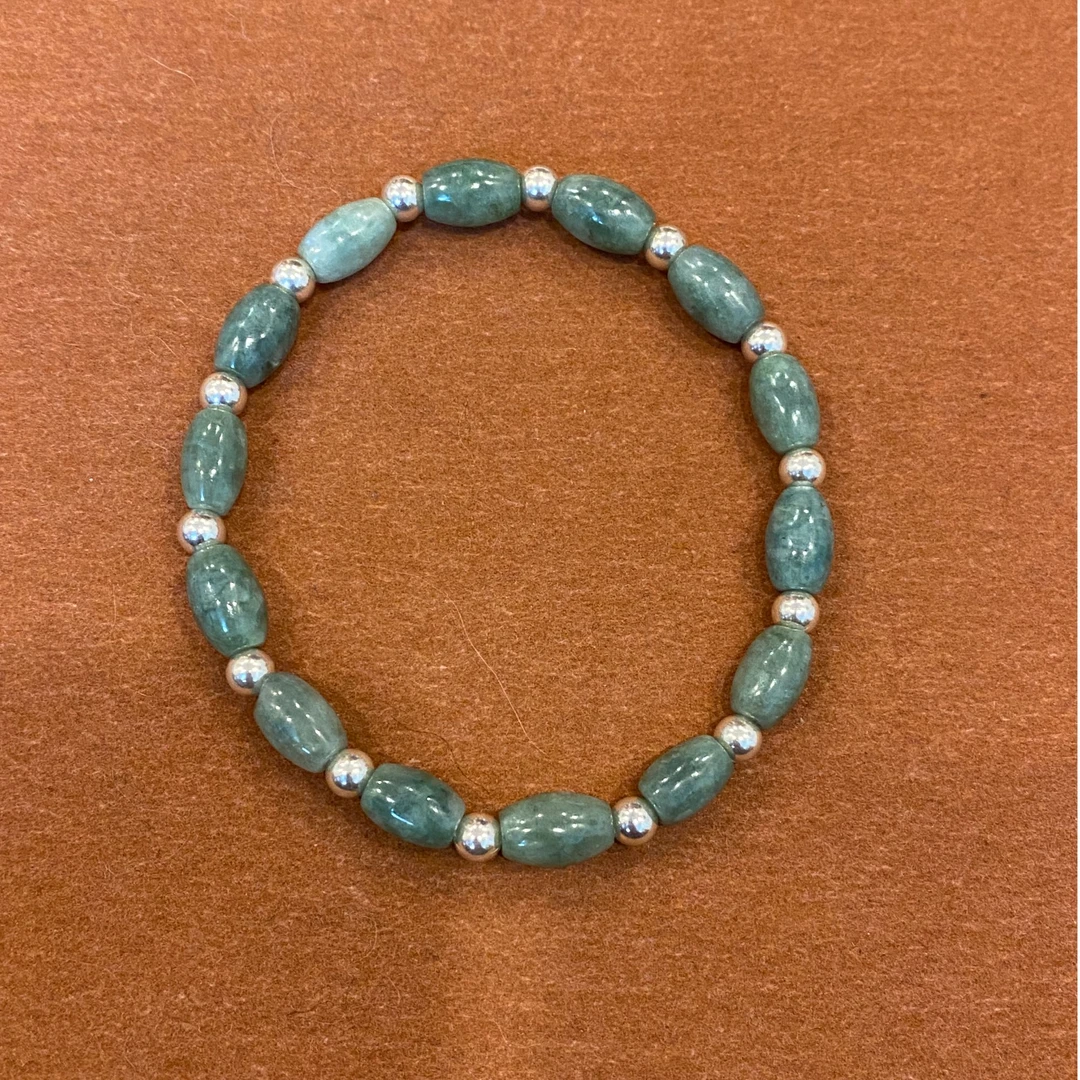 925银手链 T10 拉萨发货 时尚款手链手串 伸缩式纯银珠子