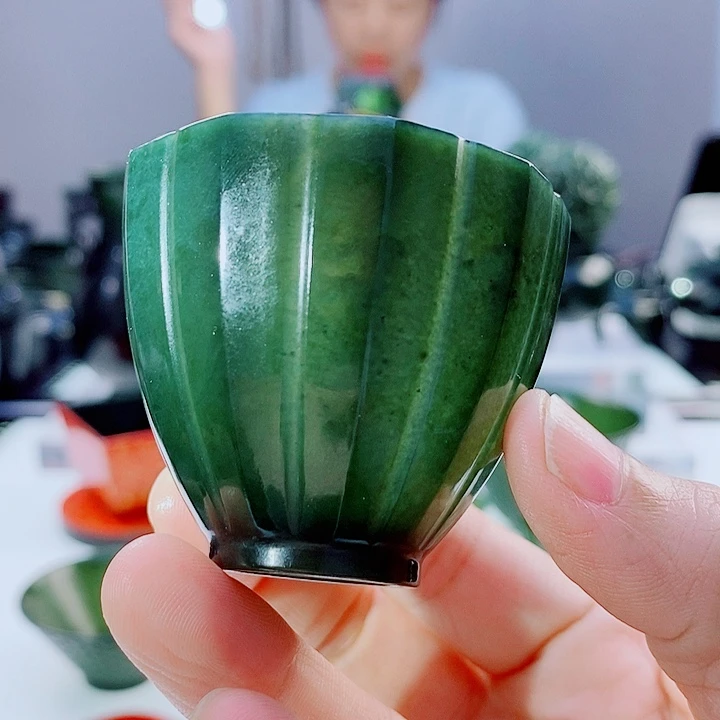 未镶嵌和田玉（青玉）把件