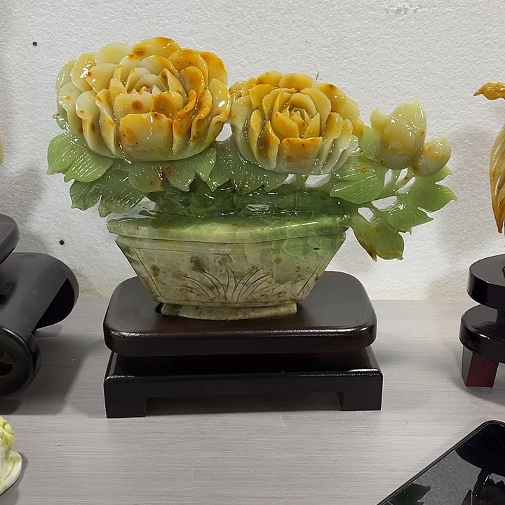 指***沙玉手工制作工艺摆件