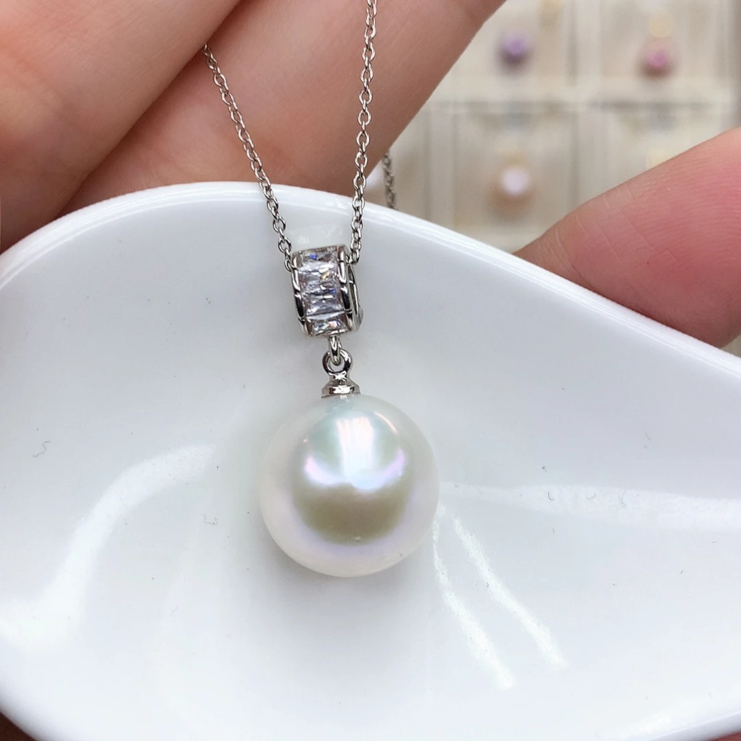 淡水珍珠颈饰合金