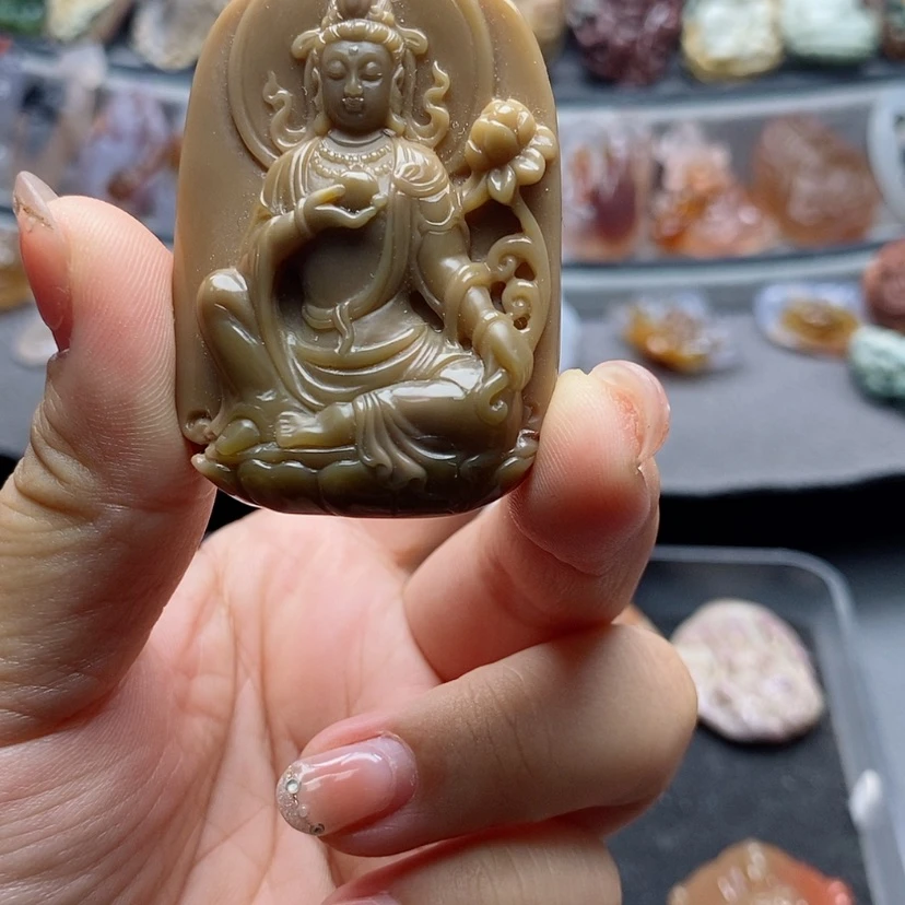 【闪购商品】吊坠未镶嵌定制石英质玉