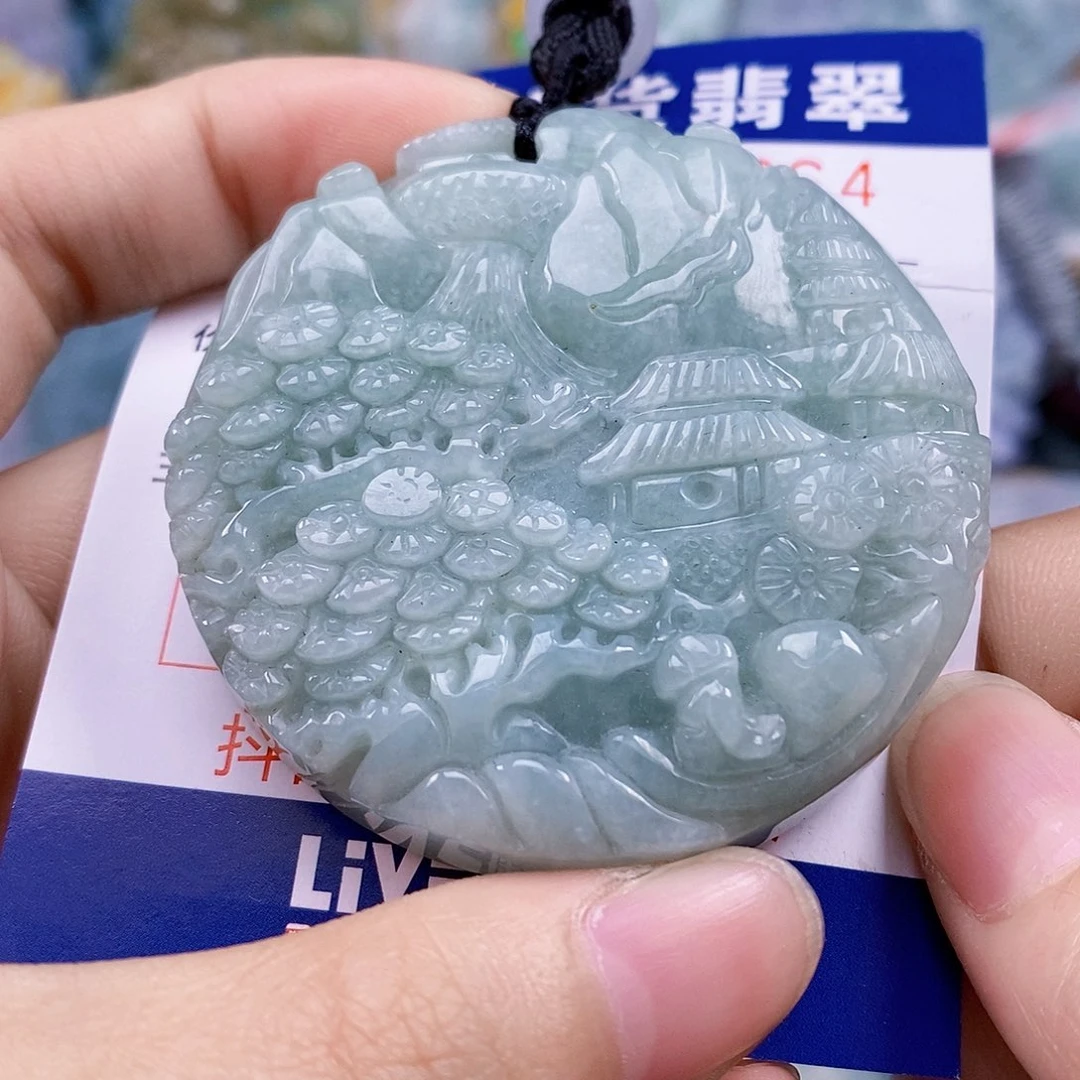 吊坠(不含链)未镶嵌翡翠