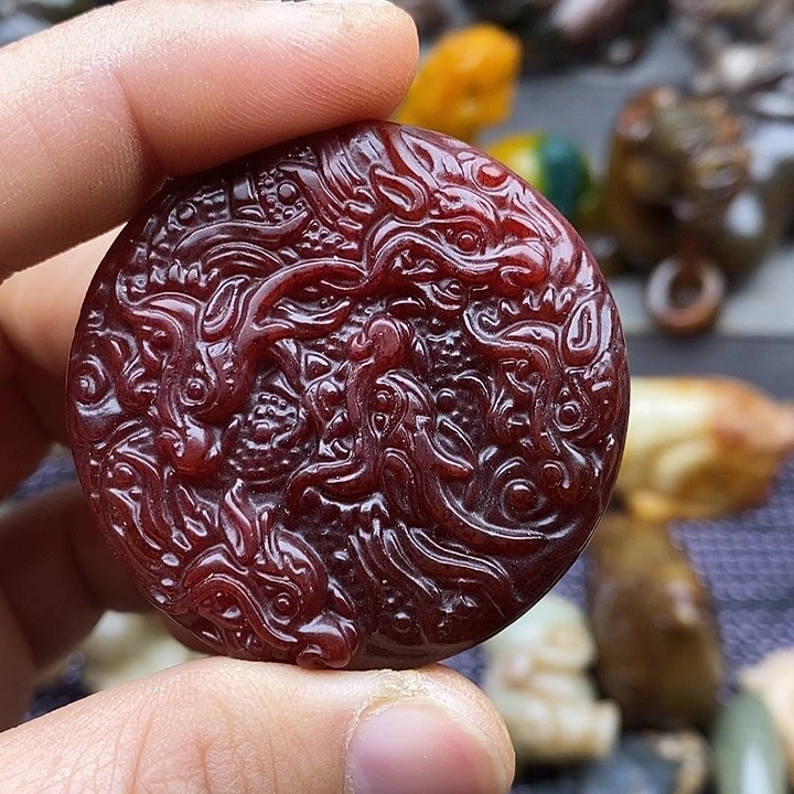 未镶嵌蛇纹石玉颈饰