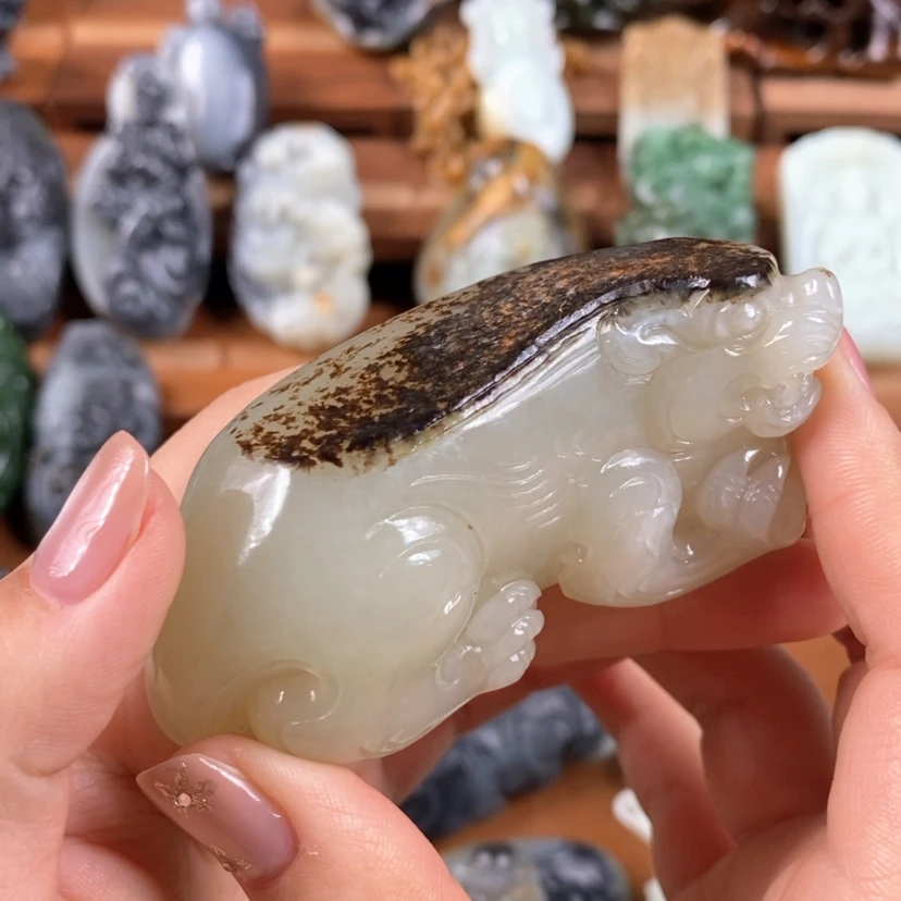 【闪购商品】未镶嵌和田玉把件好***报