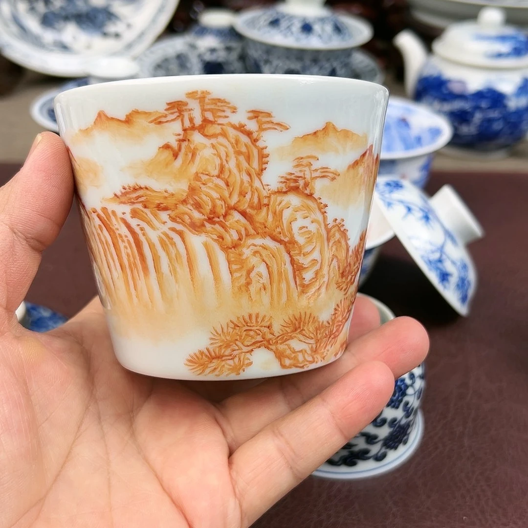 杯子景德镇陶瓷茶器杯