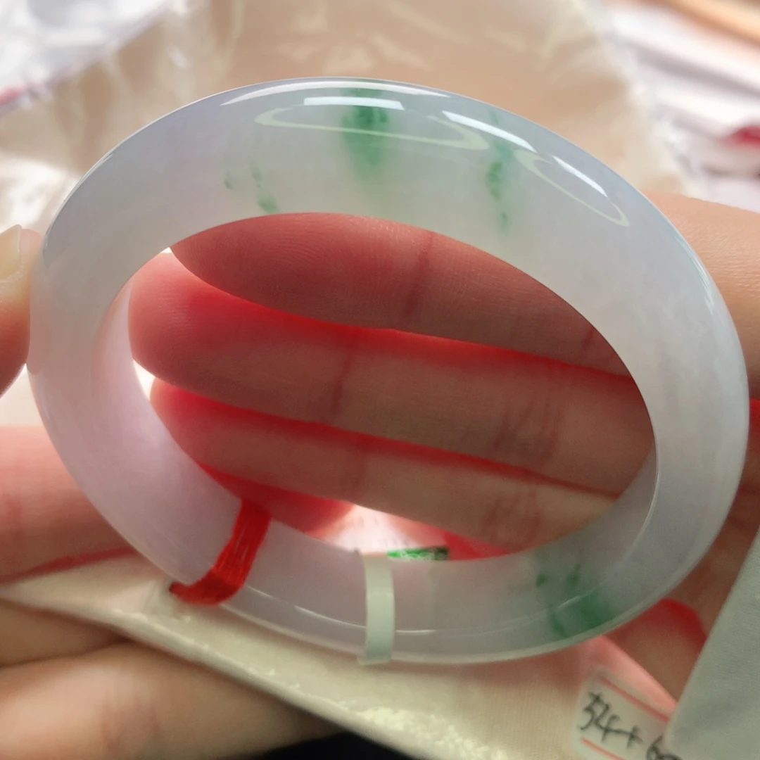 翡翠未镶嵌手镯缅甸54