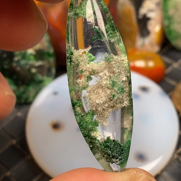 水晶颈饰未镶嵌小*