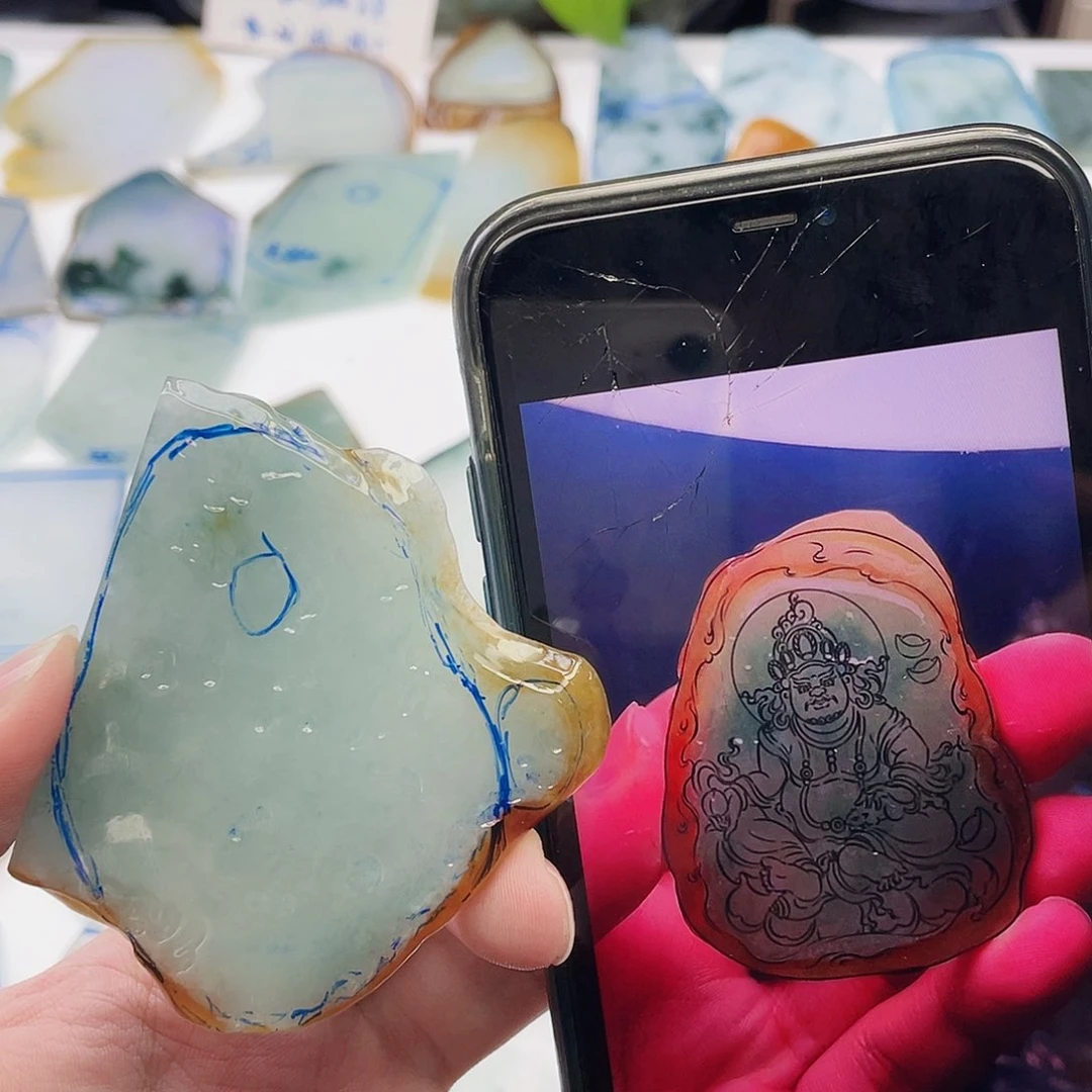 未镶嵌定制翡翠包工