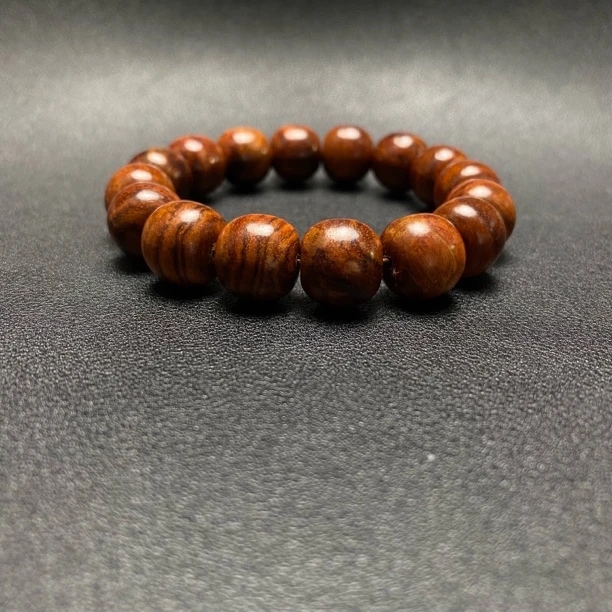 【老孙】海南黄花梨老形13*14单圈手串多样性发货其一