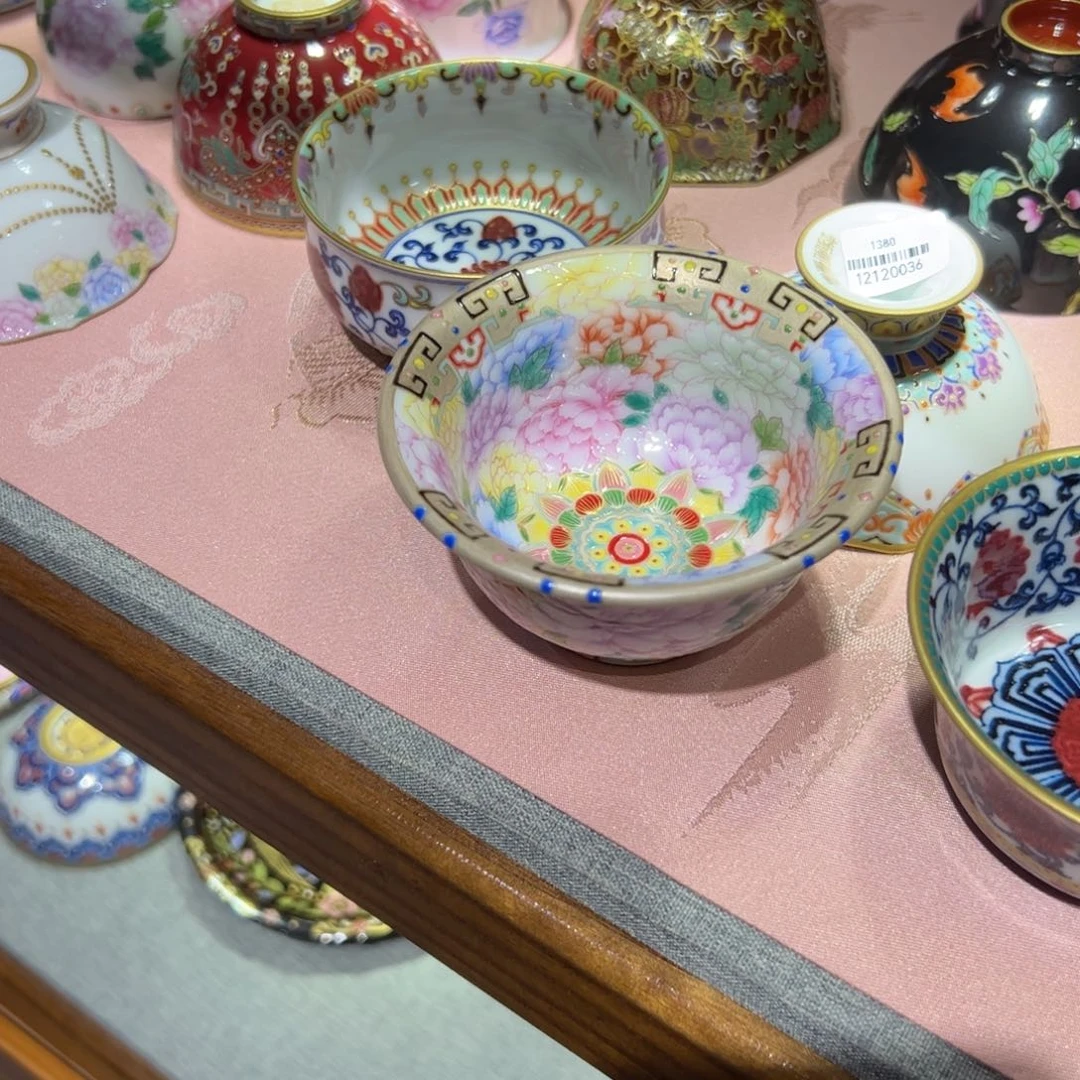 微纯手工手绘 高端茶器