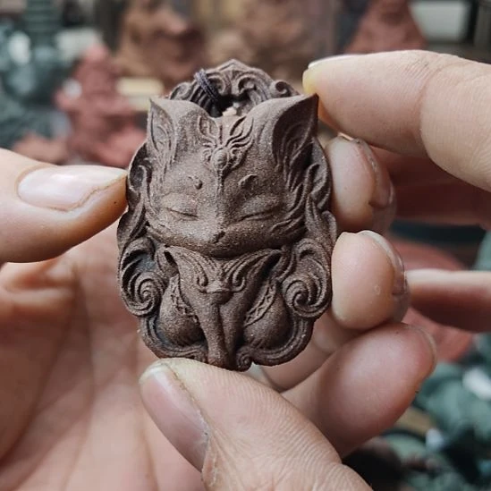 泥塑玫瑰香方九尾狐香牌福利款福利价