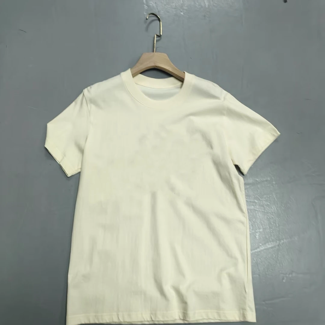 【南油玲姐】米杏色男女同款短袖T恤TX150
