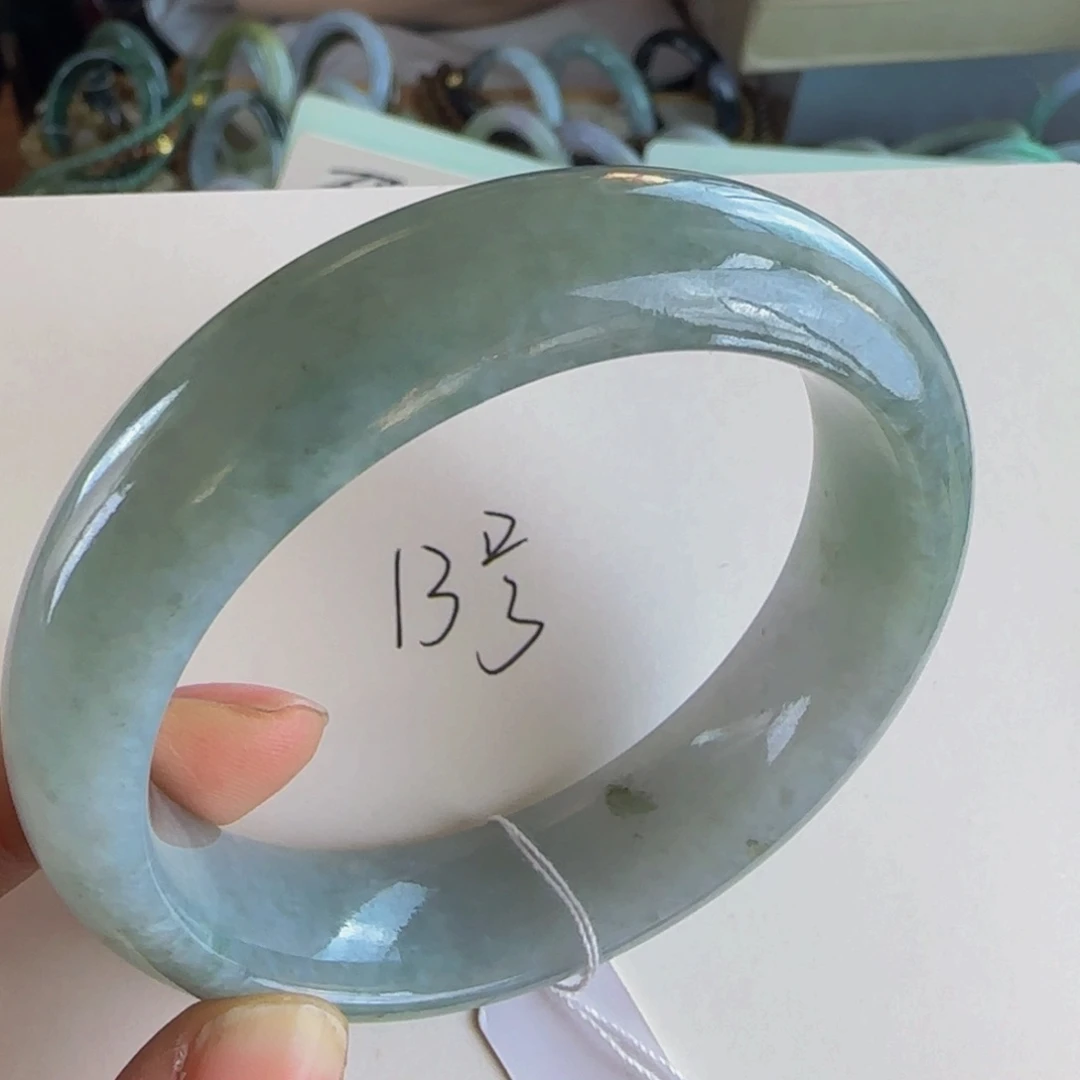 翡翠手镯未镶嵌老坑56