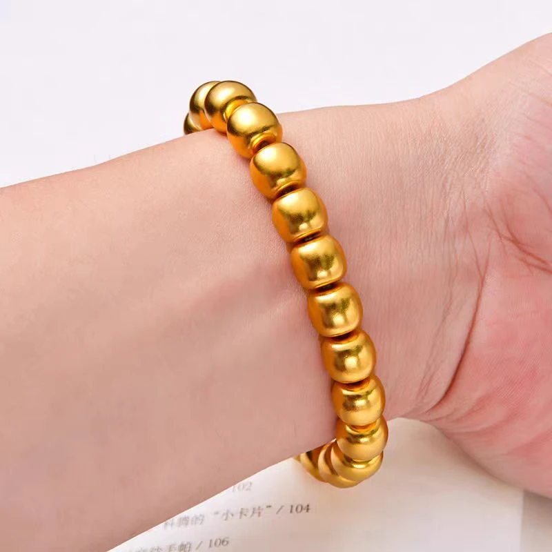 合金手链 老型珠手串手链 古法时尚 磨砂款