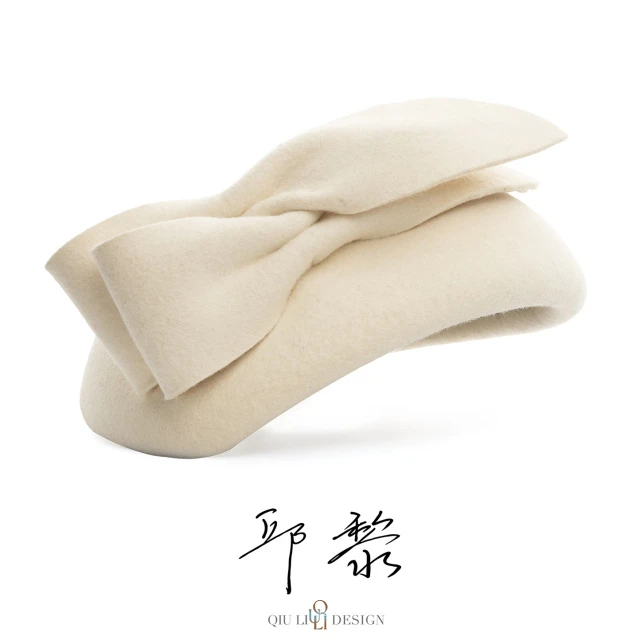 羊毛双蝴蝶小礼帽非发箍 嫣嫣071